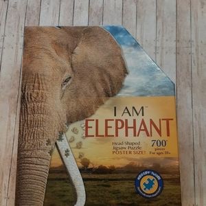 Madd Capp “I AM ELEPHANT” ANIMAL HEAD JIGSAW